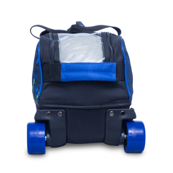 Brunswick Punisher Triple Tote Bowling Bag - Blue/Green Brunswick Punisher Triple Tote Bowling Bag - Blue/Green