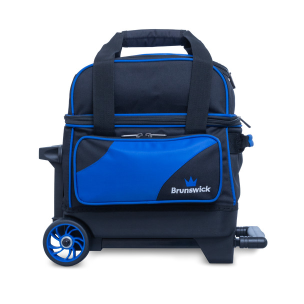 Brunswick Zone Single Roller Bowling Bag - Blue Brunswick Zone Single Roller Bowling Bag - Blue