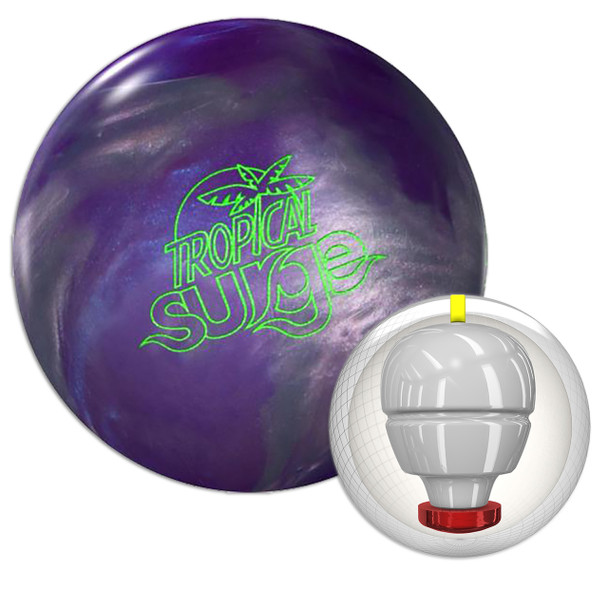 Storm Tropical Surge Bowling Ball - Purple/Silver Storm Tropical Surge Bowling Ball - Purple/Silver