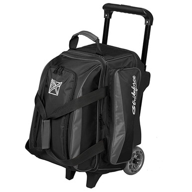 Brunswick Edge Double Roller Bowling Bag - Silver