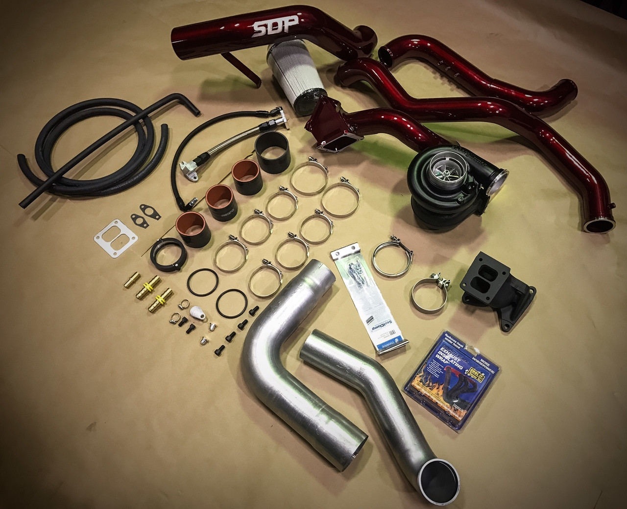 SDP S369SXE 20112016 LML Single turbo kit Screamin Diesel