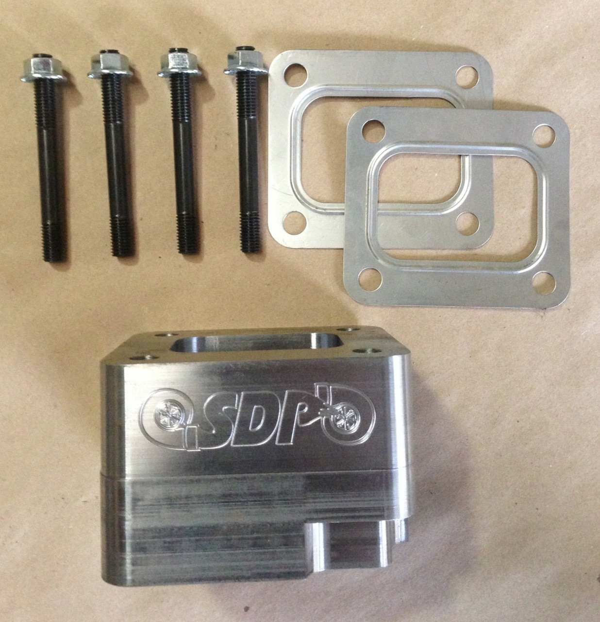 SDP 3" T4 pedestal spacer Screamin Diesel Performance, INC.