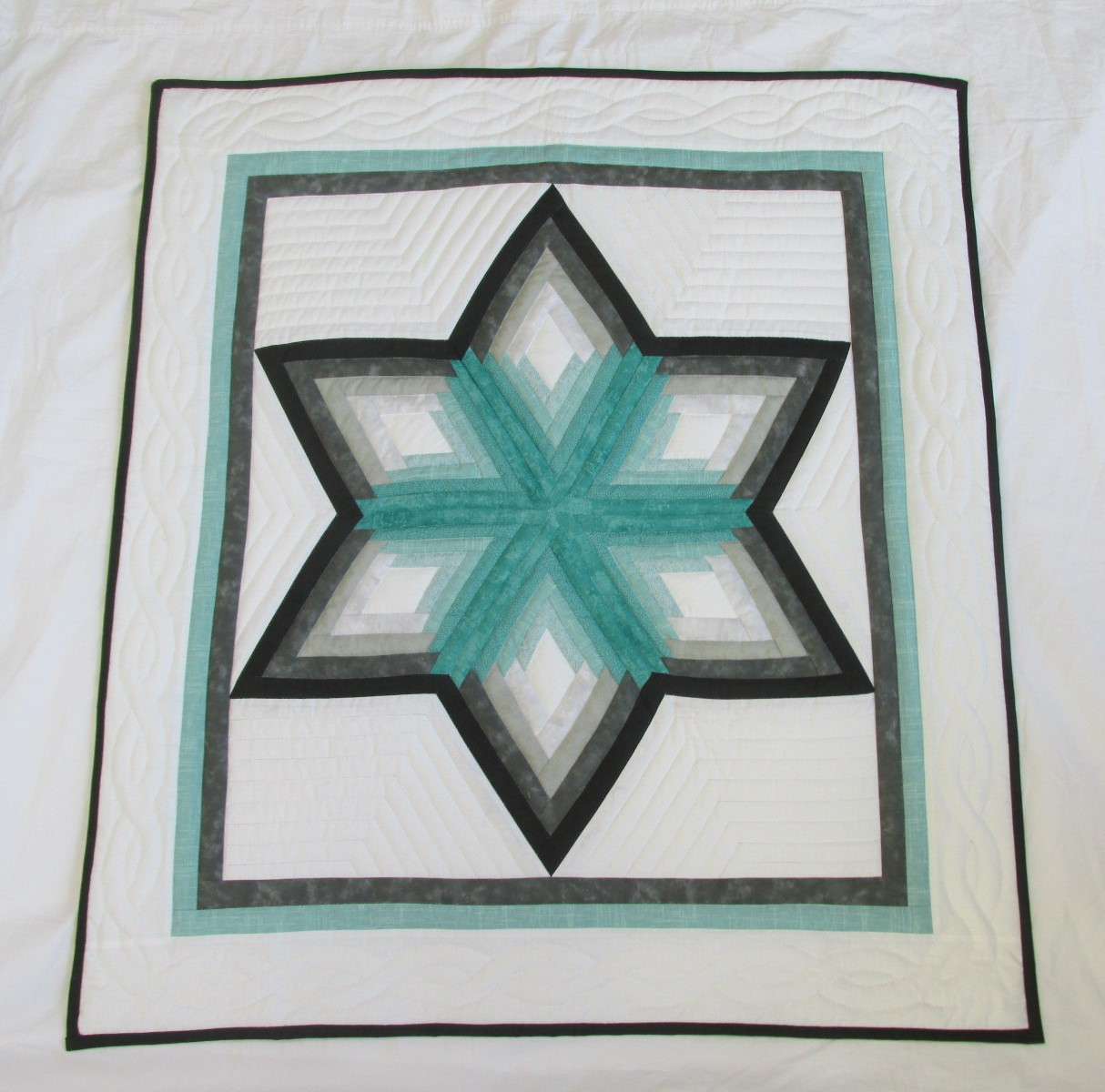 Blue Lone Star Quilt Wall Hanging Helping Hands Quilt Shop