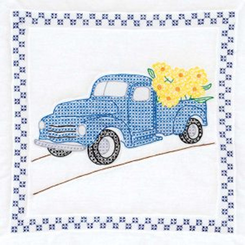 Flower Delivery 18″ Quilt Blocks