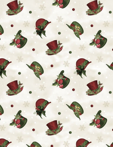 Woodland Snowmen - Hat Toss Cream - Wilmington 