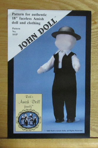 Ruth's Amish Doll Family - John Doll Pattern