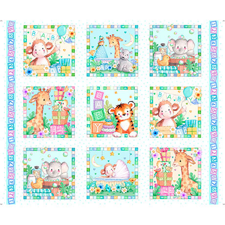 Little Ones - Baby Animals  Patches Panel