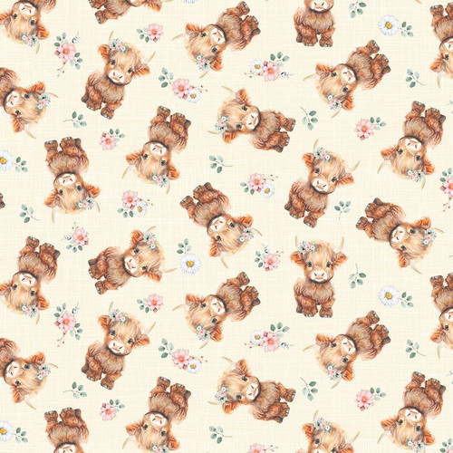 Highland Cows & Florals