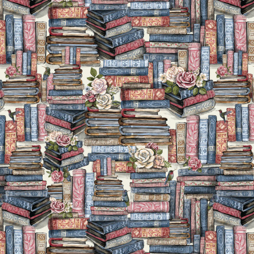 Tea and Poetry - Books & Roses