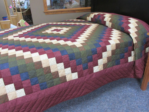 Trip Around The World Quilt   99" x 108"