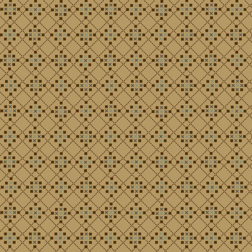 Harvest Thyme - Clay - Waffle Weave 