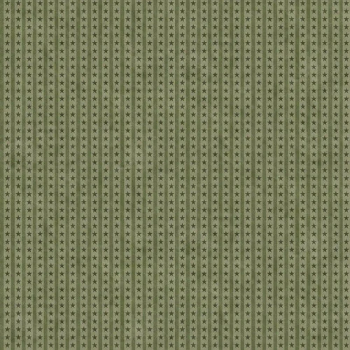 Northern Christmas - Star Stripes -Green
