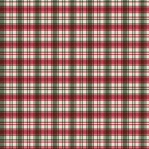 Cardinal Charm - Plaid