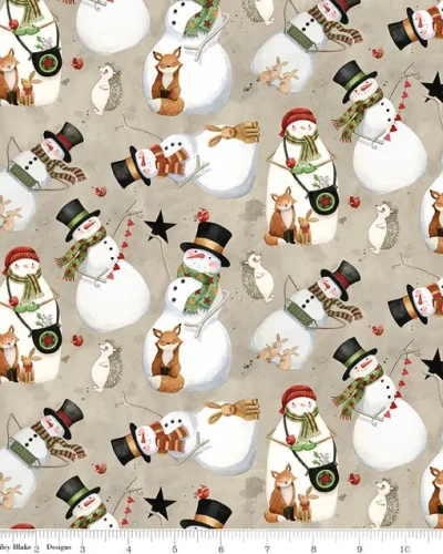 Northern Christmas - Snowmen - Neutral