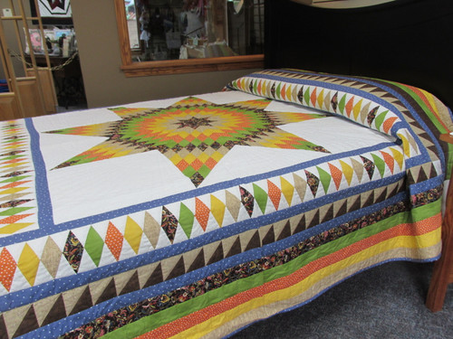 Lonestar Fall Quilt - 99" x  109"