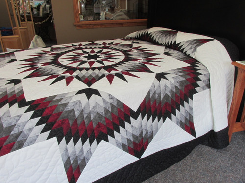 Mariners Star Quilt  112" x 112"