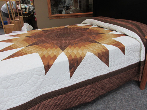 Radiant Star Quilt - 104" x 111"