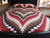 Heart Tiara Quilt - 97" by 112"