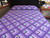Purple Logs Quilt - 100"x 110"