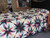Star Wedding Ring Quilt - 108" x 109"