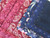 Blazing Log Cabin Quilt   101" x  111"