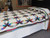 Double Wedding Ring Quilt - 103" x 111"