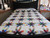 Double Wedding Ring Quilt - 103" x 111"