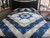 Log Cabin Lone Star Quilt - 106" x 112"
