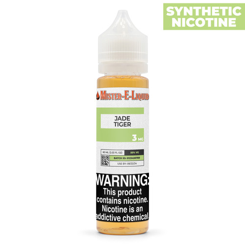 Mister-E-Liquid "Jade Tiger" Synthetic Nicotine Vape Juice