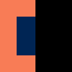 The product color of Life360 Tile - Navy Blaze + Black, 2 pack