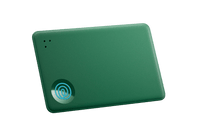 A profile image of a Life360 Tile Slim - Green Surf