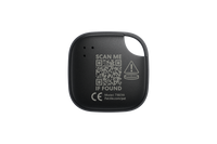 A back-facing image of a Life360 Tile  - Black