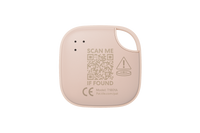 A back-facing image of a Life360 Tile - Blush