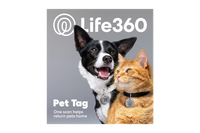 Image of the box of the Life360 Pet Tag