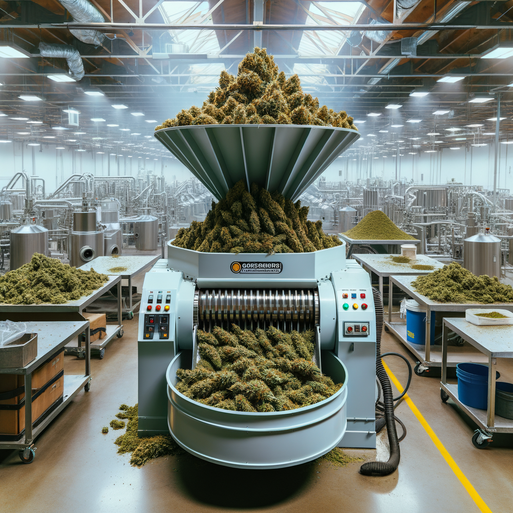 Industrial Weed Grinding Machine: The Secret to Streamlining Your Cannabis Shredding Process