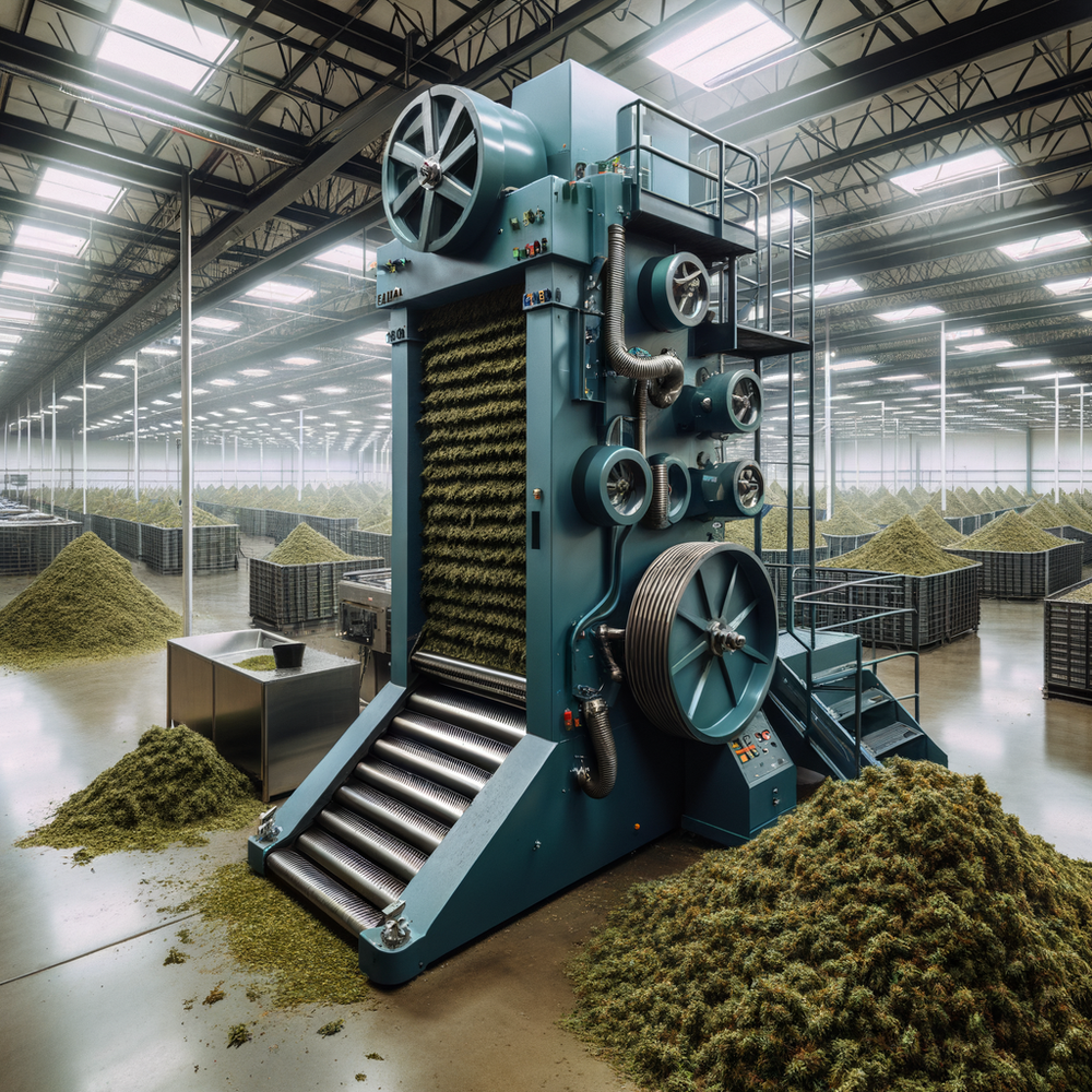 Industrial Weed Grinding Machine: Powering Through Your Cannabis Shredding Needs