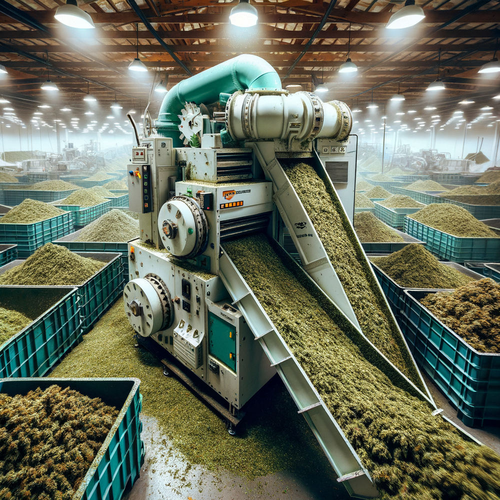 Taking it to The Next Level: The Role of Industrial Weed Grinding Machines in Cannabis Shredding