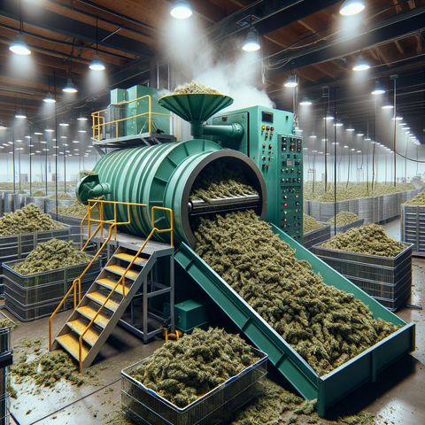 Industrial Weed Grinding Machine: Shredding Cannabis Like Never Before