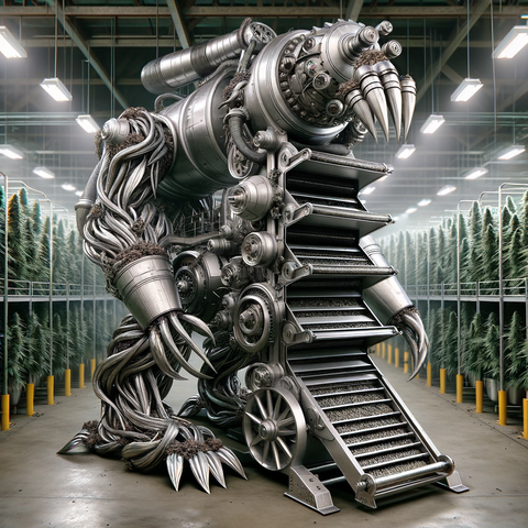 Effortless Excellence: Commercial Cannabis Grinder for Top-Notch Shredding!