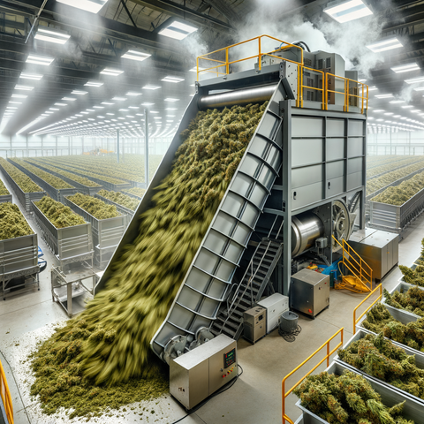 Supercharge Your Cannabis Shredding: Decoding the Industrial Weed Grinding Machine