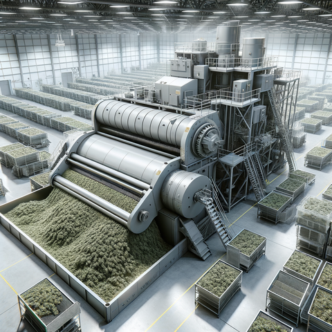 Shredding to Success: The Role of Industrial Weed Grinding Machines in Cannabis Production!