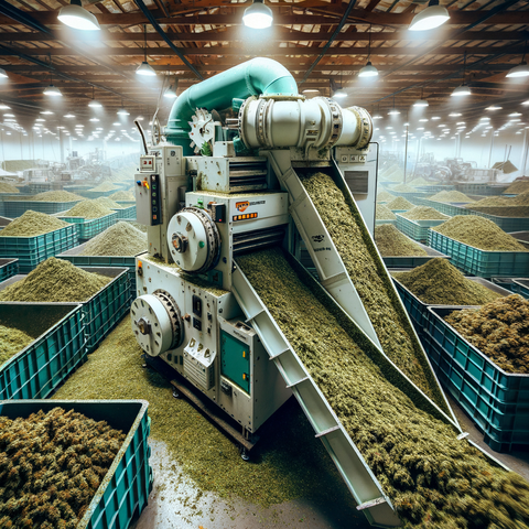Taking it to The Next Level: The Role of Industrial Weed Grinding Machines in Cannabis Shredding