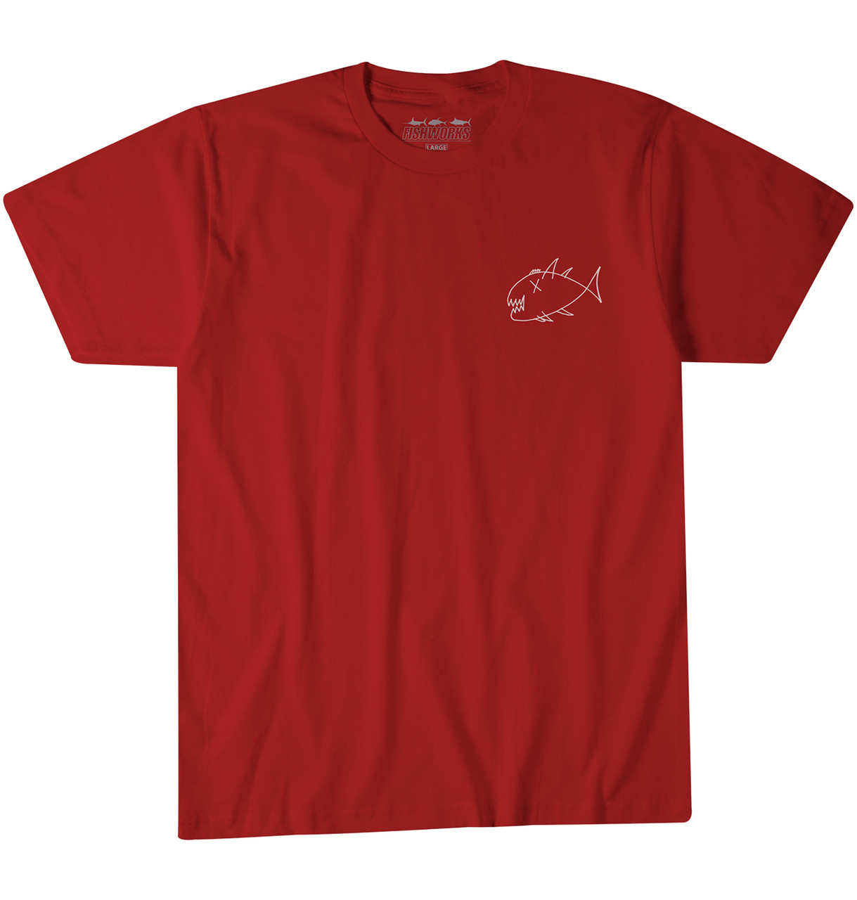 Flipper Tee - Red Limited Edition - Fishworks