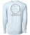 Hand Drawn Long Sleeve Sunshirt - Light Blue