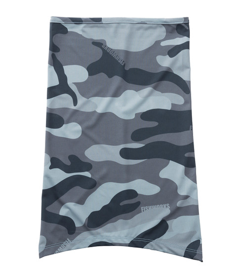 Fishing Sun Mask - Blue Camo