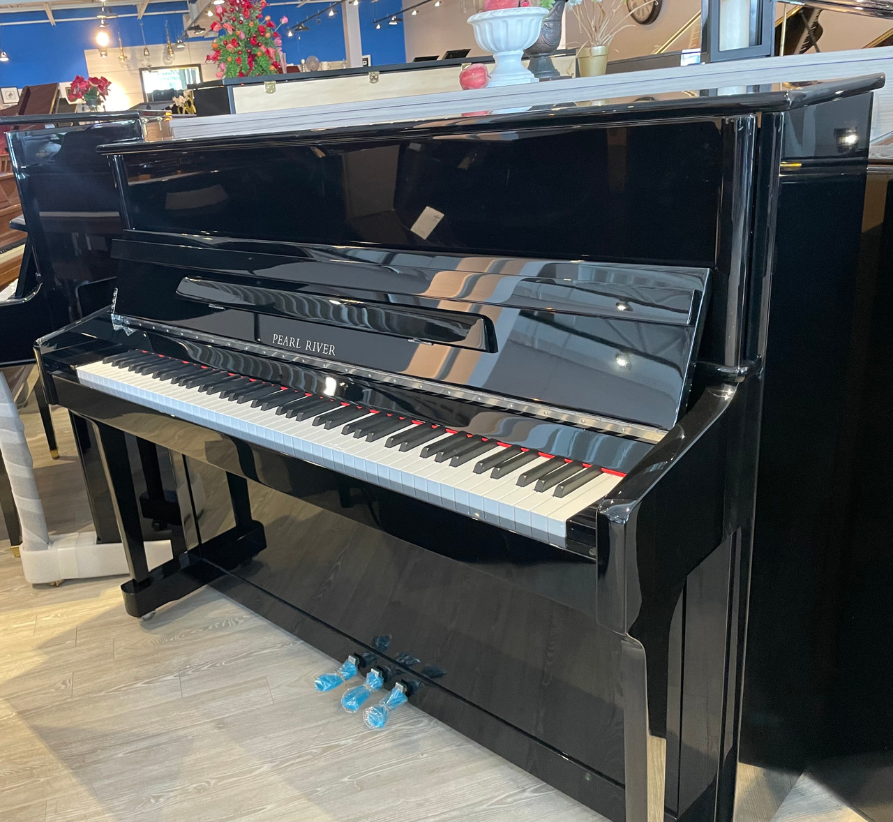 New Pearl River EU118S Professional Studio Upright Piano - The