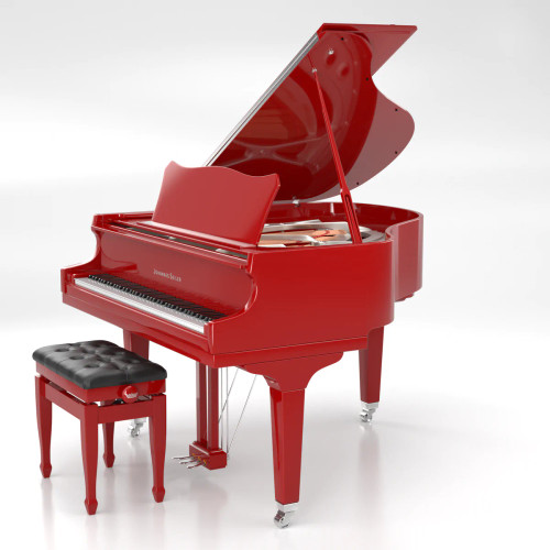 Seiler GS-150 Nickel  Professional Baby Grand  Piano