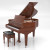 Seiler  GS-150 Nickel Premium Baby Grand  Piano
