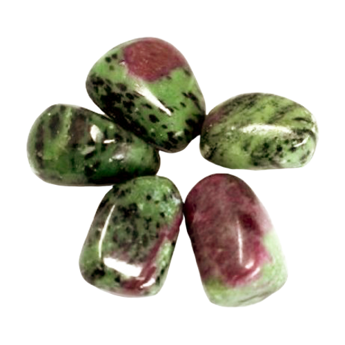 Ruby Zoisite Pebble