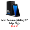Black Friday Sale : Mint Samsung Galaxy S7 edge